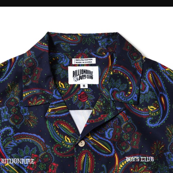 Billionaire boys club Rudy woven button down shirt - Picture 2 of 3